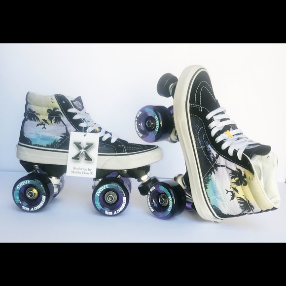 black high top vans for girls